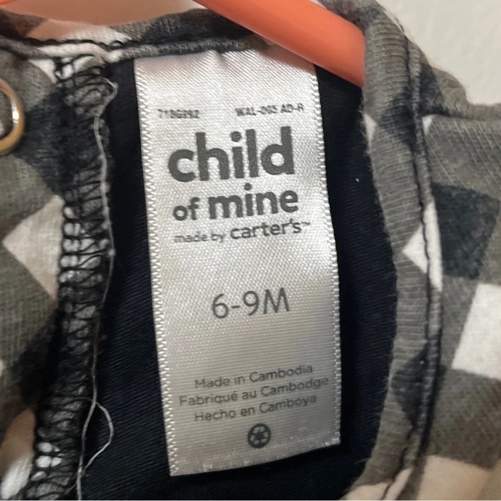Carter’s Child of Mine Bee Polka Dot Onesie Romper